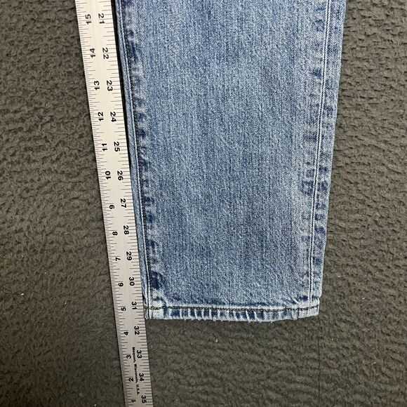 J Crew Jeans Mens 31x32 Blue Athletic Slim Fit Light Wash Stretch Denim Casual - Picture 11 of 13